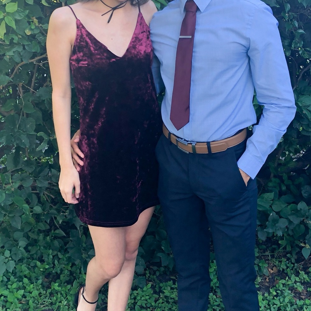 Velvet Mini Dress | PacSun